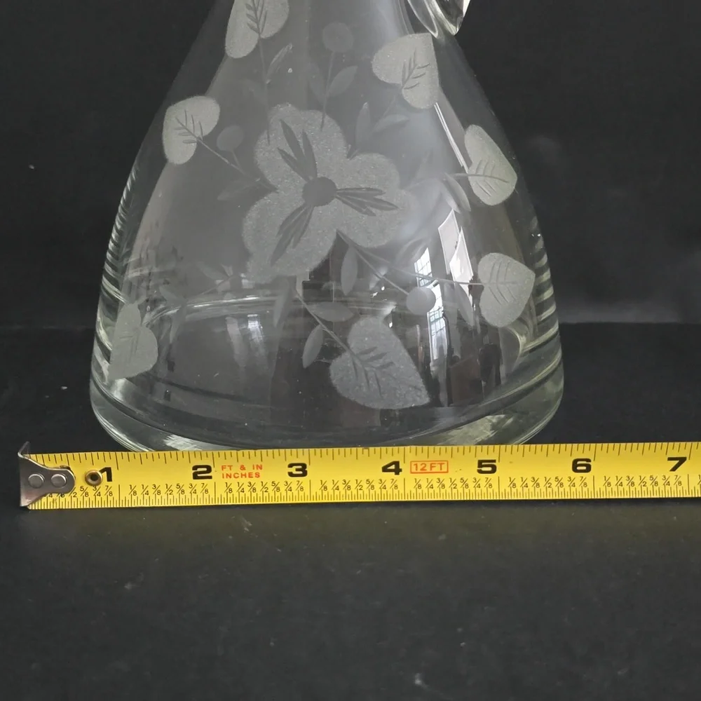 Vintage Decanter With Handle